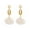 H, variant on GHSOHS Silver Earrings Summer Bohemia Seashell Earring Pearl Stud Earrings Beach Ocean Earrings Accessories Gold Earrings Party Jewelry Gift Flat Back Earrings Fashion Earings Ear Ring