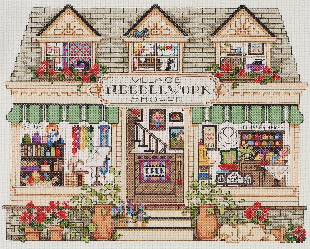Needlework Shoppe Counted Cross Stitch Kit14"X11" 14 Count, Pk 1