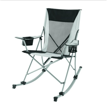 Ozark Trail Tension Camp 2 In 1 Rocking Chair White Walmart Com