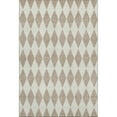 thumbnail image 2 of Addison Rugs Mayfield Washable Transitional Diamonds Taupe Rectangle Rug, 9' x 12', 2 of 6