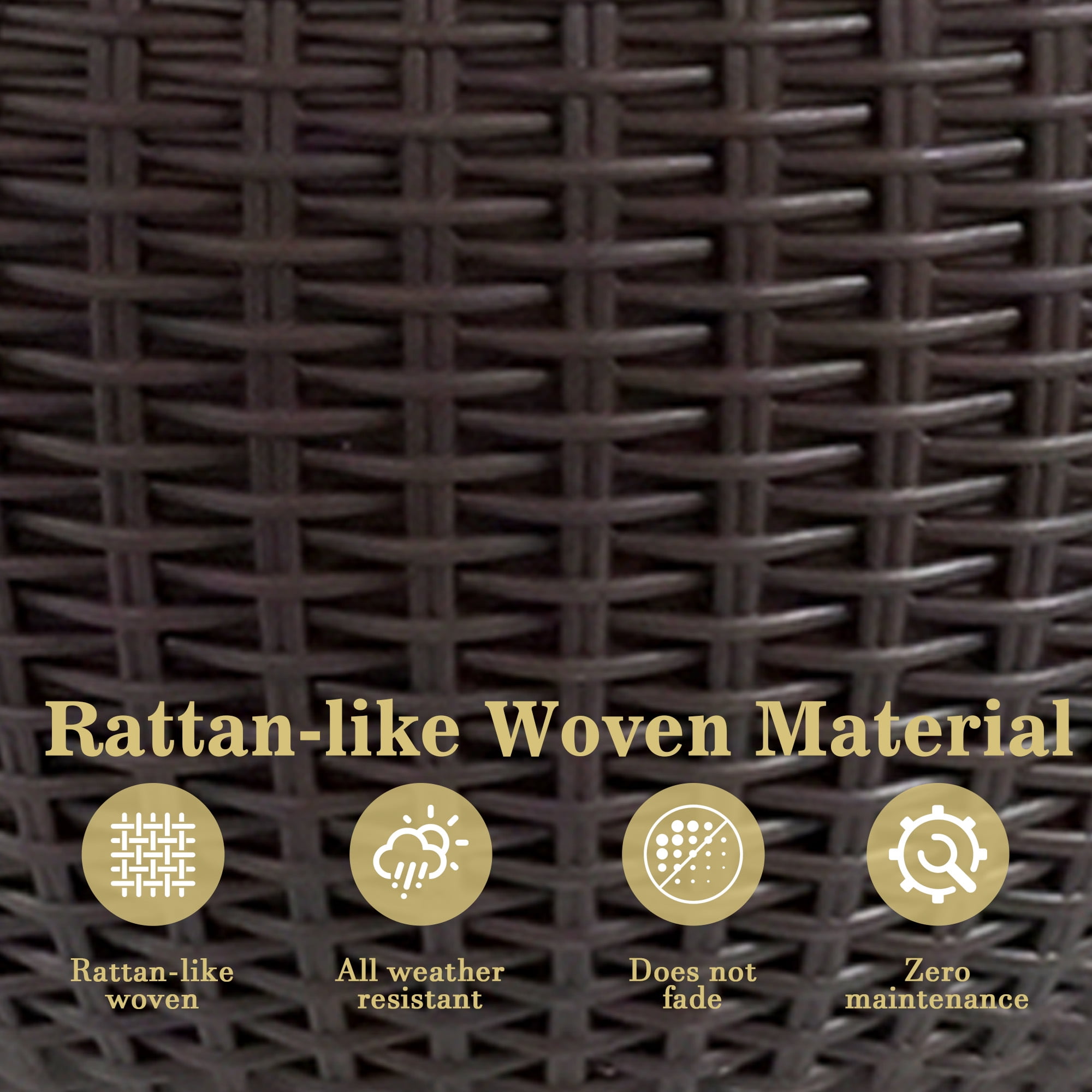 13.4 inch Self-Watering Hanging Rattan-Inspired Planter Large Capacity, Root-Rot Resistant Water Storage with Water Level Indicator, Dual-Use for Indoor & Balcony Decoration (Pack of 2, Brown)