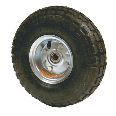 Two 15" Pneumatic Tire Set & Rim 1000 Lb Capacity Hand Truck Replacemen Tires 