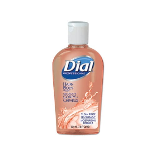 Body and Hair Care Peach Scent, 7.5 oz Flip-Cap Bottle, 24/Carton