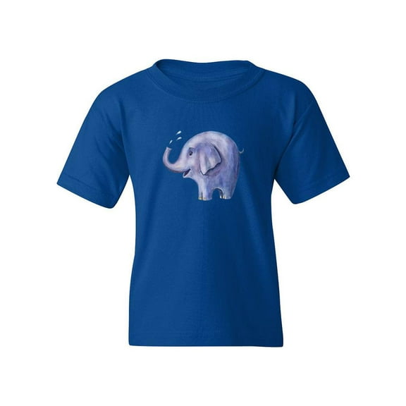 Elephant Spitting Water T-Shirt Juniors -Image by Shutterstock,  x-Small