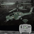 thumbnail image 2 of Drone Toy Helicopter, RC Helicopters, Remote Control Helicopter with LED Light 2.4GHz Military Helicopter Toys for Boys Girls Kids with Altitude Hold, Helicopter Toys for Boys 3-5 4-8 8-12 yr, 2 of 9