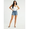 thumbnail image 2 of Sofia Jeans Women's Chi Shortie High Rise Fray Hem Shorts, 3.5" Inseam, Sizes 00-31, 2 of 6