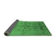 thumbnail image 2 of Ahgly Company Indoor Round Oriental Emerald Green Industrial Area Rugs, 8' Round, 2 of 4