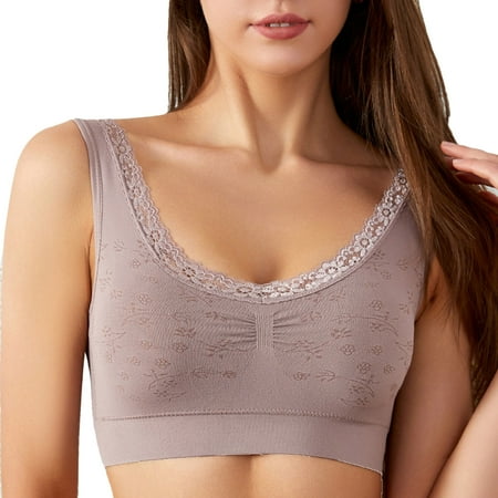 

Women U Neck Sleeveless Tops U Neck Running Workout Yoga Trendy Tank Sports Tops Bra Underwear Vest