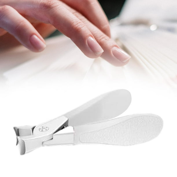 Cortaúñas/cortaúñas de los pies/gran apertura de mandíbula ancha/cortaúñas de los pies/cortaúñas gruesas para uñas gruesas uñas duras hombres mujeres Blanco Yinane Cortauñas