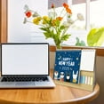 Desk Calendar 2025 Small Desktop Calendar For Home School With Stickers Reminder Of Important