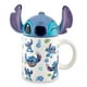 thumbnail image 1 of Taza de café con leche Silver Buffalo Disney Lilo & Stitch Aloha, 480 ml, 1 of 9