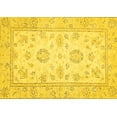 thumbnail image 1 of Ahgly Company Indoor Rectangle Oriental Yellow Traditional Area Rugs, 5' x 7', 1 of 4