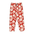 thumbnail image 4 of Naloa Tomatoes Print Women’s Ultra-Soft Comfy Pajama Lounge Pants with Pockets & Drawstring, 4 of 8