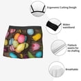 thumbnail image 3 of Uemuo Easter eggs Pattern Men's Boxer Briefs,Trunk Anti-Chafing,Comfortable, Durable, and Stylish Underwear-X-Large, 3 of 5