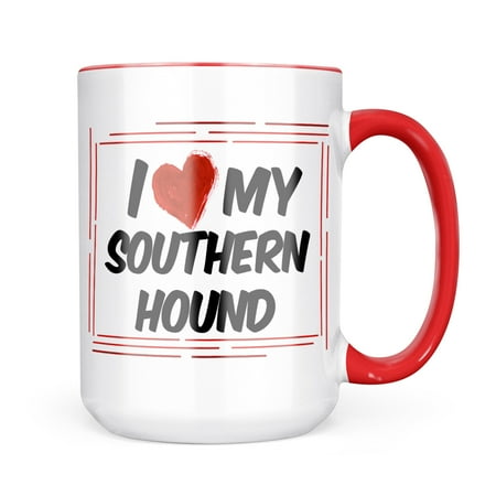 

Neonblond I Love my Southern Hound Dog from Britain Mug gift for Coffee Tea lovers