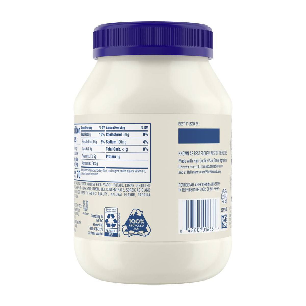 Hellmann's Plant Based Mayo - 30 fl oz - Pack of 2