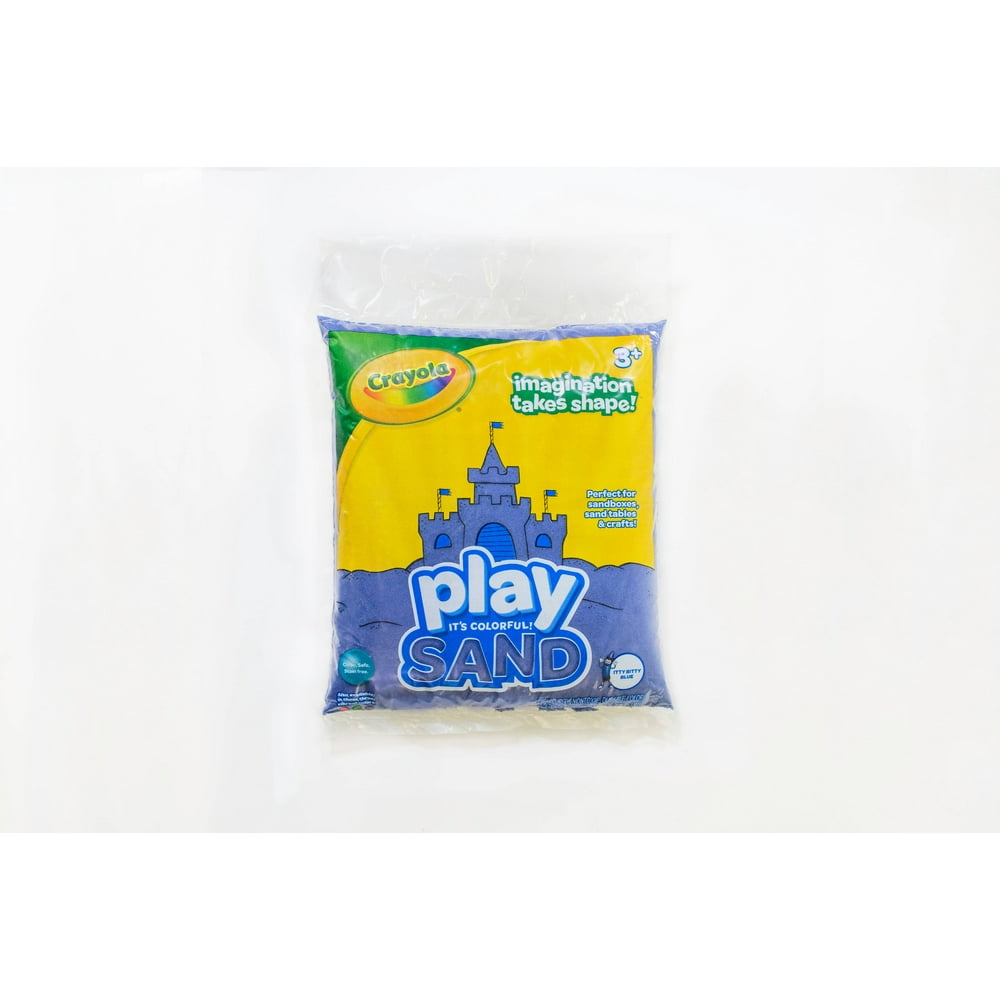 Crayola Play Sand Bag, 20 lb., Blue - Walmart.com - Walmart.com