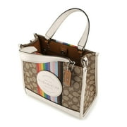 Coach Women’s Leather Signature Jacquard, Khaki