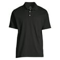thumbnail image 2 of George Men's and Big Men's Solid Jersey Pocket Polo Shirt, Up to Size 3XLT, 2 of 6