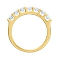 thumbnail image 2 of 1 Carat 7-Stone Diamond Wedding Band Ring in 14K Yellow Gold (Ring Size 8.5), 2 of 4