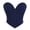 🔥 Navy, variant on Shapewear for Women Tummy Control Bodysuit Shapewear Fashion Women's Casual Solid-Neck Bodybody Shape Waist Trainer Underbust Corset Belt Wear Top Active for Summer & Hot Weather XS