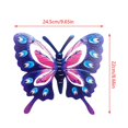 thumbnail image 2 of La Pared De La Mariposa Del Metal Que Cuelga La Escultura De La Mariposa Para La Decoración Del Jardín Del Hogar Speravity HA043475-01, 2 of 6