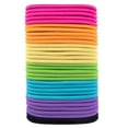 thumbnail image 2 of Pony Tail Hair Ties - Bright 4 MM Elastics for All Types, 32 Count, 2 of 6