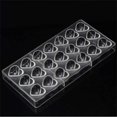 thumbnail image 4 of Moule à Bonbons en Forme de Cœur Moule DIY Outil PC en Polycarbonate, 4 of 6