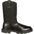 thumbnail image 2 of Rocky Men's 10" Warden Pull-On Wellington Public Service Boot Black - FQ0006300, 2 of 7