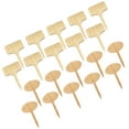 thumbnail image 3 of MasteelfCA 50pcs Reusable Plants Labels Gardening Decor Potted Bamboo Flower Labels, 3 of 8