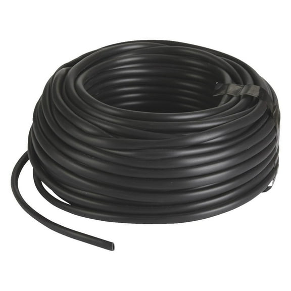 Raindrip 1/4 In. X 100 Ft. Black Vinyl Primary Drip Tubing 016010VT