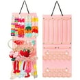 thumbnail image 2 of hirigin Hair Clips Storage Hanging Bag, Multifunctional Hair Bow Scrunchies Headband Holder Organizer for Kids Girls, 2 of 7