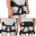 thumbnail image 4 of WALFRONT Adjustable Outdoor Heavy Duty Tree Climbing Rappelling Belt Safety Harness Protective Gear Safety Harness Rappelling Harness, 4 of 9