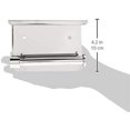 thumbnail image 4 of Toilet Paper Holder - Contemporary, Includes Storage Shelf, Stainless Steel, 4 of 5