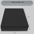 thumbnail image 2 of Boîte de Rangement d'Impression Lineco 11 x 14 Pouces, Design Frontal, 11 1/2 x 14 1/2 x 3 Pouces, Couleur Extérieure: Noir, 2 of 5