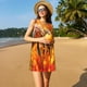 thumbnail image 3 of Fotbe Honeybee On Vibrant Flower Vestido de Verano sin Mangas para Mujer – Vestido Midi Línea A, Estilo Camiseta Floral, Vestido Playero Casual y Fluido, 3 of 7