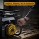 thumbnail image 4 of Generador Planta Luz Gasolina Portatil Kingsman 3000W 7.5h.p 110/220v amarillo, 4 of 7