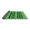 thumbnail image 2 of Ahgly Company Indoor Rectangle Solid Emerald Green Modern Area Rugs, 2' x 3', 2 of 4
