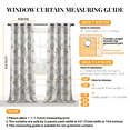 thumbnail image 5 of JIANCOL Blackout Curtains for Bedroom 2 Panels Set-Full Blackout Thermal Insulated House Print Window Drapes Dreamhouse Decor with Grommet for Living Room (Light Brown,52"W x 84"L), 5 of 7