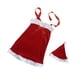 thumbnail image 1 of Vestido de disfraz de Papá Noel Yinane para mujer 66 cm con gorro, 1 of 8