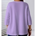 thumbnail image 4 of Posijego Womens Plus Size Cardigans 3/4 Sleeve Open Front Lightweight Causal Soft Cardigan Summer Loose Cover ups Jackets, 4 of 7