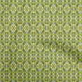 thumbnail image 1 of oneOoneRayonLightGreenFabricAsianIkatDiyClothingQuiltingFabricPrintFabricByYard56InchWide, 1 of 4