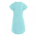 thumbnail image 3 of Chemise de Nuit 3 en 1 Accouchement/travail/allaitement Douce Robe de Maternité pour Hôpital, 3 of 9