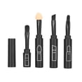 thumbnail image 2 of Retractable 4 In 1 Telescopic Makeup Brushes Set for Lip, Eyebrow, Eyeshadow, Cosmetic Use, Soft Touch, Fluffy, Portable Design, Wide Application, 2 of 7