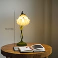 thumbnail image 5 of Miumaeov LED Table Light Green Flower-shaped Table Lamp Bedside Lamp Reading Light Fixture Indoor Decoration, 5 of 18