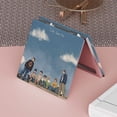 thumbnail image 2 of (Bulletproof Youth League) Small Mirror Carry Ins Creative Folding Mirror Makeup Mirror Portable Double sided Mirror, 2 of 5