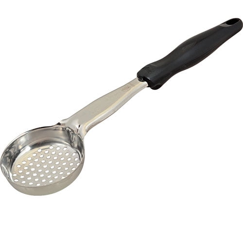 Vollrath 6432320 Black 3 Ounce Round Perforated Spoodle