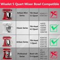 thumbnail image 5 of Bowl for KitchenAid Classic&Artisan Series 4.5-5 QT Tilt-Head Mixerl, 5 of 5