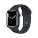 Apple Watch Series 7 GPS, 41mm Midnight Aluminum Case with Midnight Sport Band - Regular - image 1 of 10