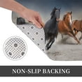 thumbnail image 6 of Yiaed Running Horses Print Flannel Doormat Mat Outdoor Indoor Door Mats,Welcome Matt Outdoor Front Door Mat Doormat Outdoor Mat Outdoor Mat,16"x24", 6 of 7